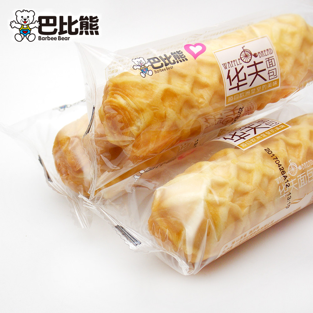 巴比熊华夫棒夹心里软手撕面包学生早餐鸡蛋糕点心芭比熊零食包邮在类目 零食/坚果/特产, 糕点/点心, 西式糕点中 - 来自Buy2taobao.com提供专业的淘宝代购服务