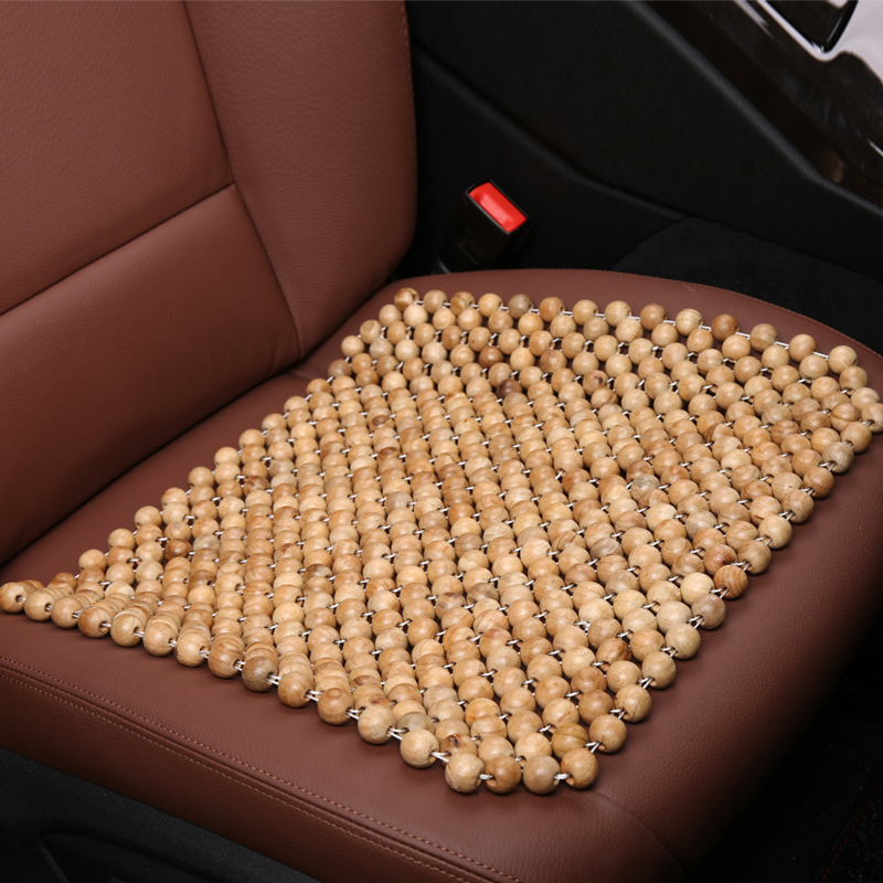 木珠汽车坐垫单片透气香樟木珠子