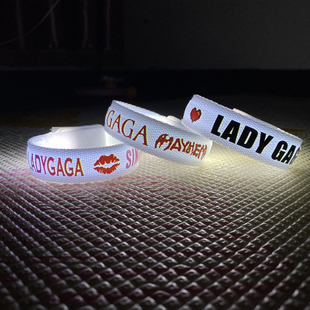 Lady Gaga2025演唱会应援发光手环定制周边粉丝气氛助威荧光棒