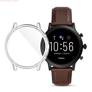 Gen5代五代化石手表男款 保护套透明壳防刮防摔 men 适用Fossil