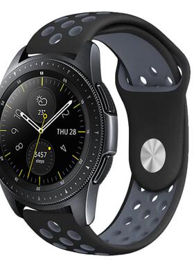 适用三星Galaxy Watch6 Classic表43mm洞洞透气硅胶表带防汗47mm