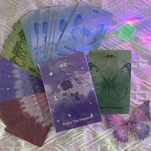 【蝶恋花限定】合欢情侣卡牌双人互动蝶恋花限定卡牌春恋卡牌玩法