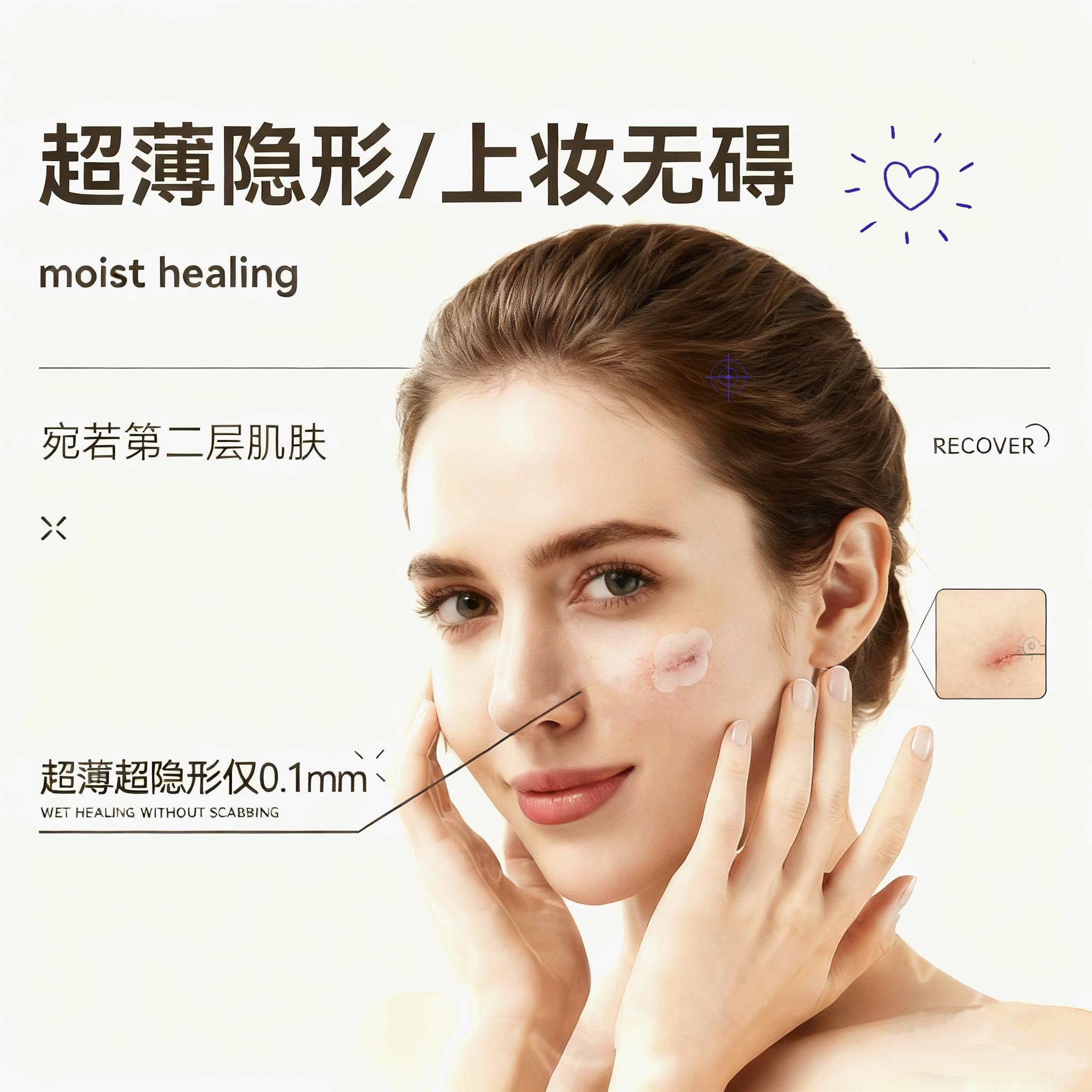 菩乐家创口贴两种规格宝宝可用