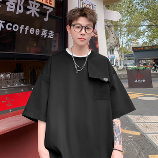 个性 夏季 港风外景大码 HT25301 特P20 2025 短袖 美式 新款