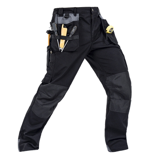 bauskydd瑞典保世基工作服定制套装春秋技电工长裤多口袋耐磨结实