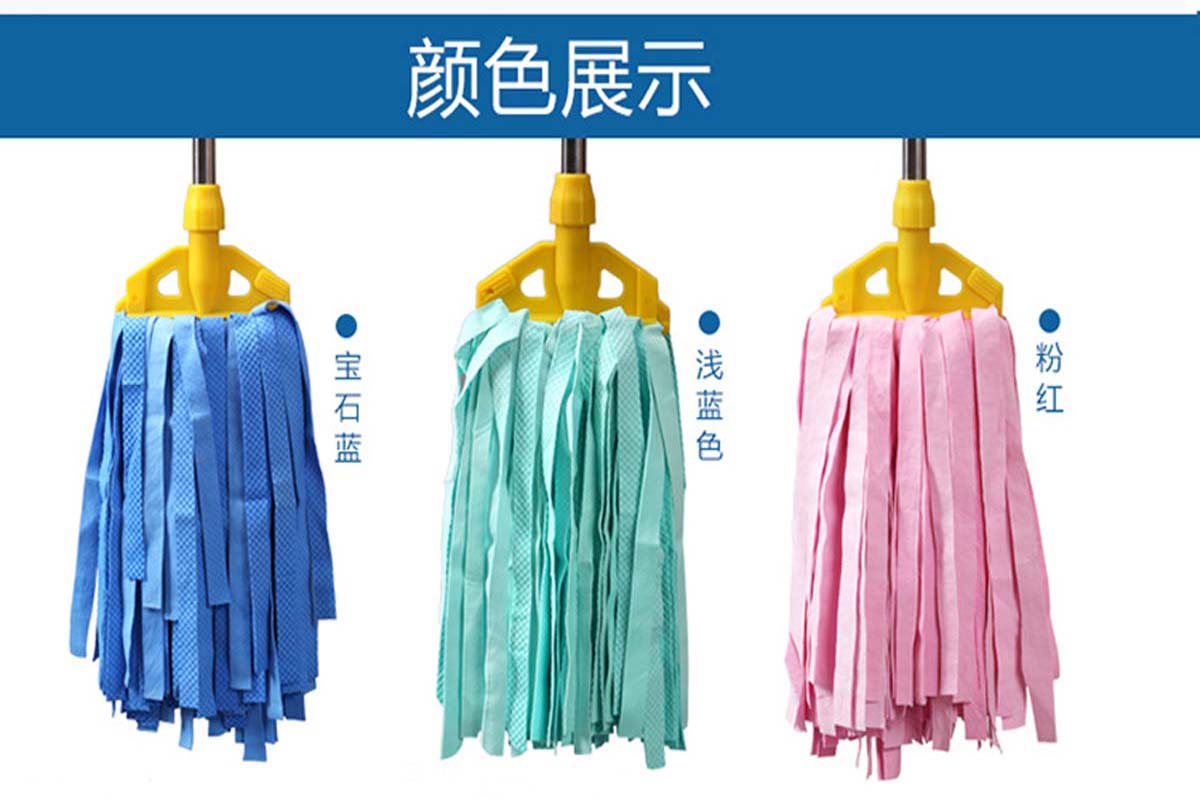 丽尔家可拆换加大方头鹿皮拖把吸水性强通用替换拖头家用拖布特价