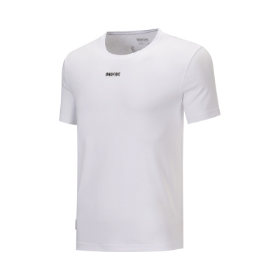 中国李宁BADFIVE篮球系列男子短袖文化衫柔软速干运动T恤AHSP343