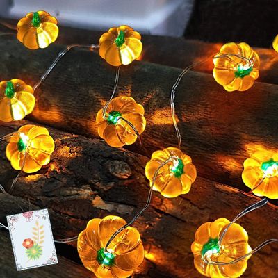 Halloween String Lights LED Bat Spider String Lamp for Home