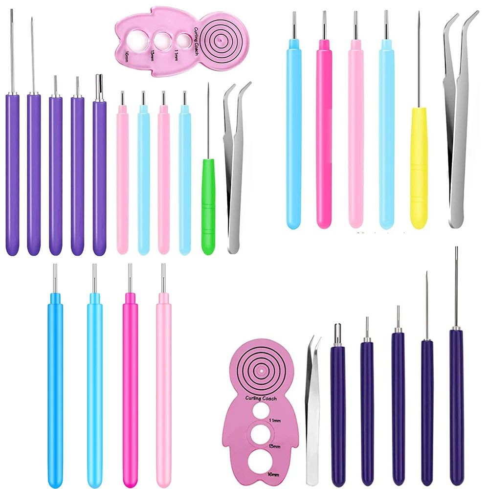 Paper Quilling Tools Scrape Rolling Curling Needle Pen Creat