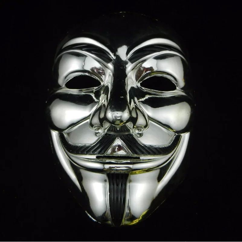 Halloween Masquerade Costume Cosplay V for Vendetta Anonymou