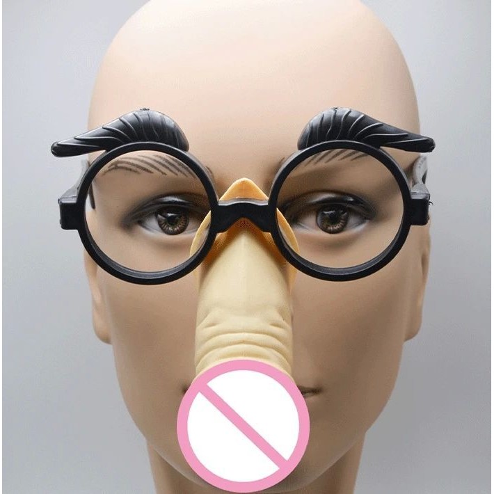 Novelty Long Nose Party Glasses Funny Halloween Decoration P