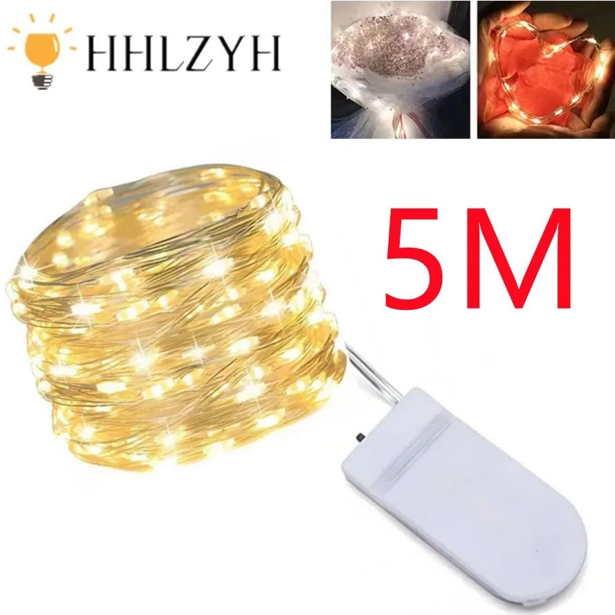 5M Waterproof Led Copper Wire Fairy Lights LED String Lights