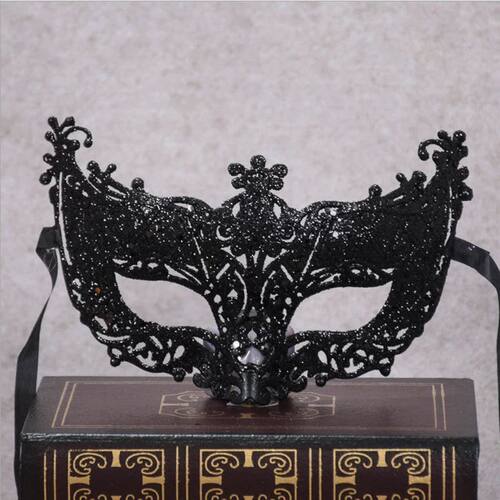 Lace Mask Christmas Party Mask Sequins Glitter Masquerade Ca