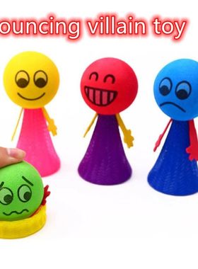 10Pcs Large And Small Funny Jumping Dolls Children's Birthda