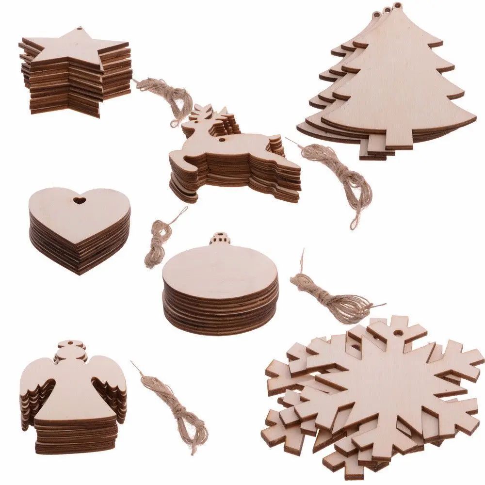 10PCS/ Lot Santa Claus nowflake Star Boots Bells Christmas T