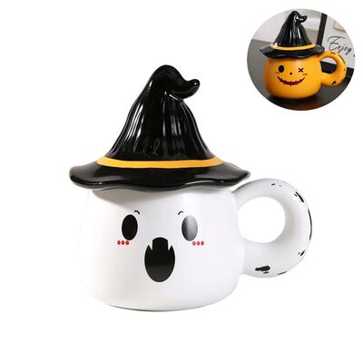 Halloween Ceramic Cup Creative Witch Coffee Cup 330ml/11Oz w