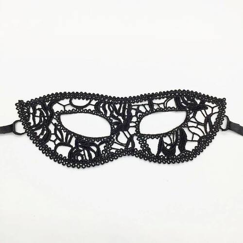 Black Line Women's Men's Adult Masquerade Mask for Carnival