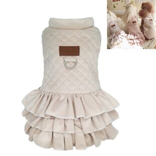 Warm Pet Dog Dress Vest Jacket For Dogs Cats Winter Chihuahu