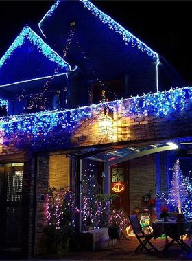 LED String Lights Waterfall Curtain Light String 5M Droop 0.