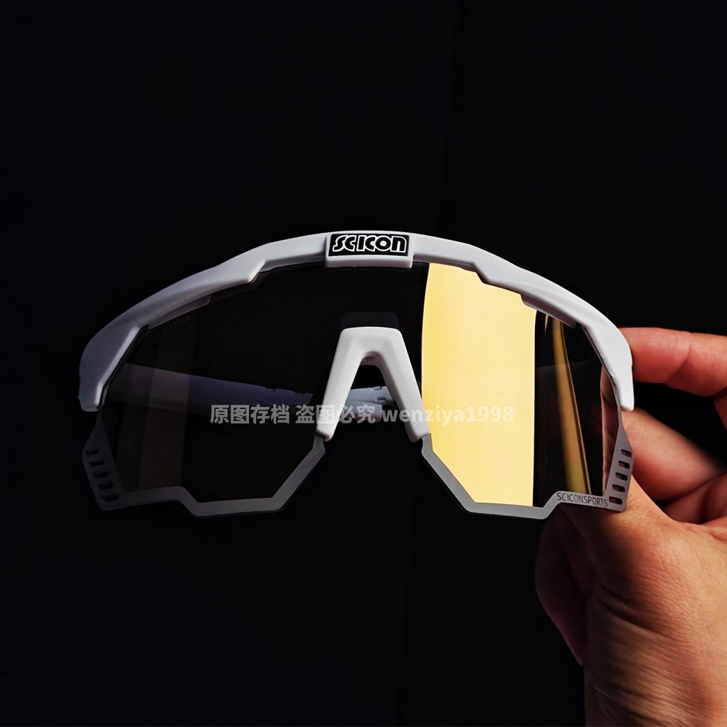 SCICON环意KUNKEN炫彩变色波加查环法公路同款骑行眼镜近视可戴
