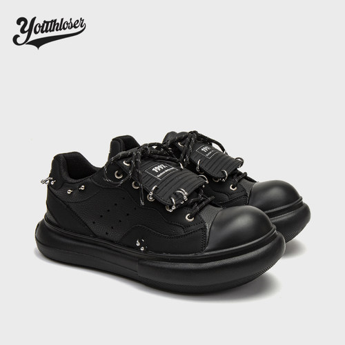 Youthloser大头鞋厚底增高休闲鞋潮流百搭板鞋男女同款情侣鞋