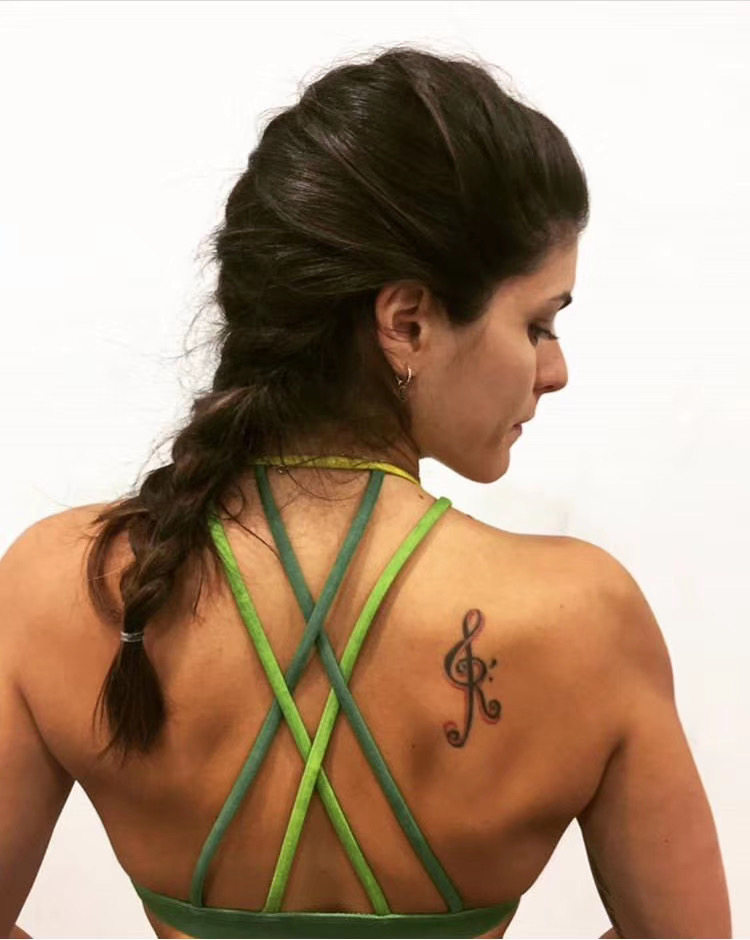 现货美产Niyamasol迷彩瑜伽文胸 性感野性运动上衣 美背含胸垫