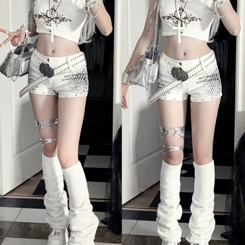 超短裤亚文化小兔刺客蛇年新款