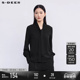 女装 系带翻领雪纺基本款 长袖 sdeer圣迪奥春秋装 衬衫 S223Z0564