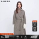 领收腰双面呢长款 西装 大衣S223Z2502 春秋装 sdeer圣迪奥女装