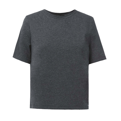 s.deer简约基本款落肩袖宽松T恤