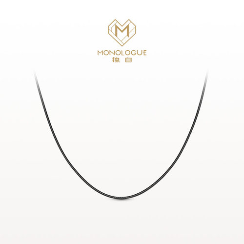 MONOLOGUE独白简约黑色颈绳MY29