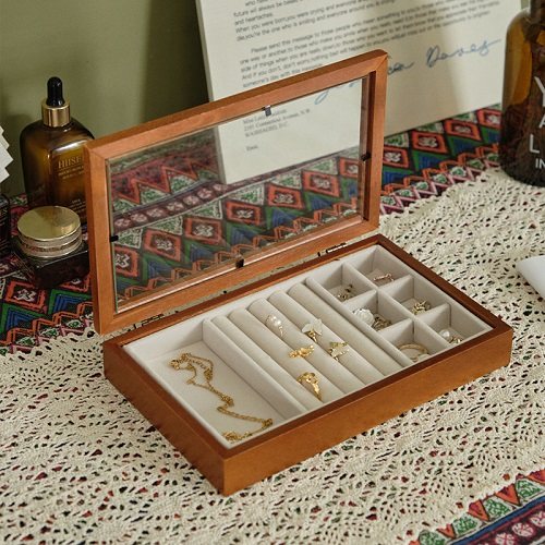 珠宝首饰品收纳盒桌面