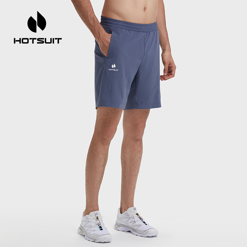 hotsuit后秀运动短裤男2022夏季透气休闲速干男士跑步健身五分裤