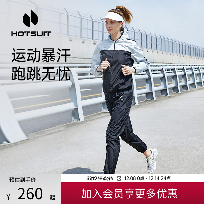 hotsuit后秀暴汗服女跑步健身