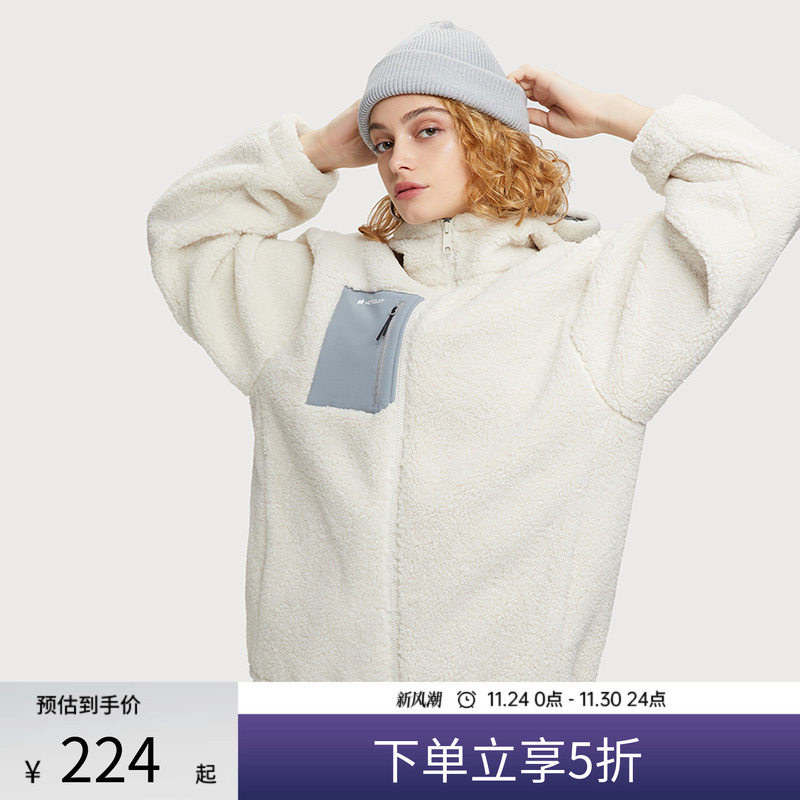 hotsuit后秀秋冬开襟显瘦外套