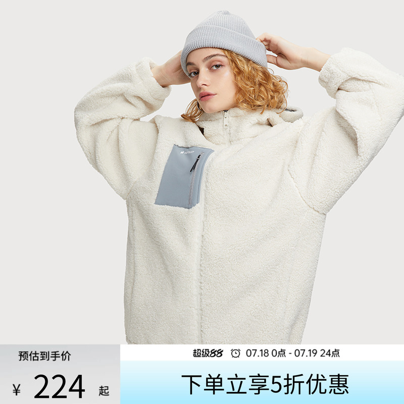 hotsuit后秀秋冬开襟显瘦外套