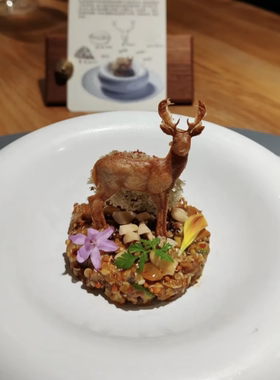 圣诞立体麋鹿脆片硅胶烘焙蛋糕点模具甜品饼干翻糖小鹿法餐磨具