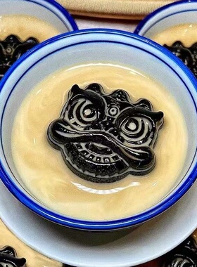 醒狮硅胶烘焙模具烧仙草布丁果冻龟苓膏新中式创意甜品下午茶山野