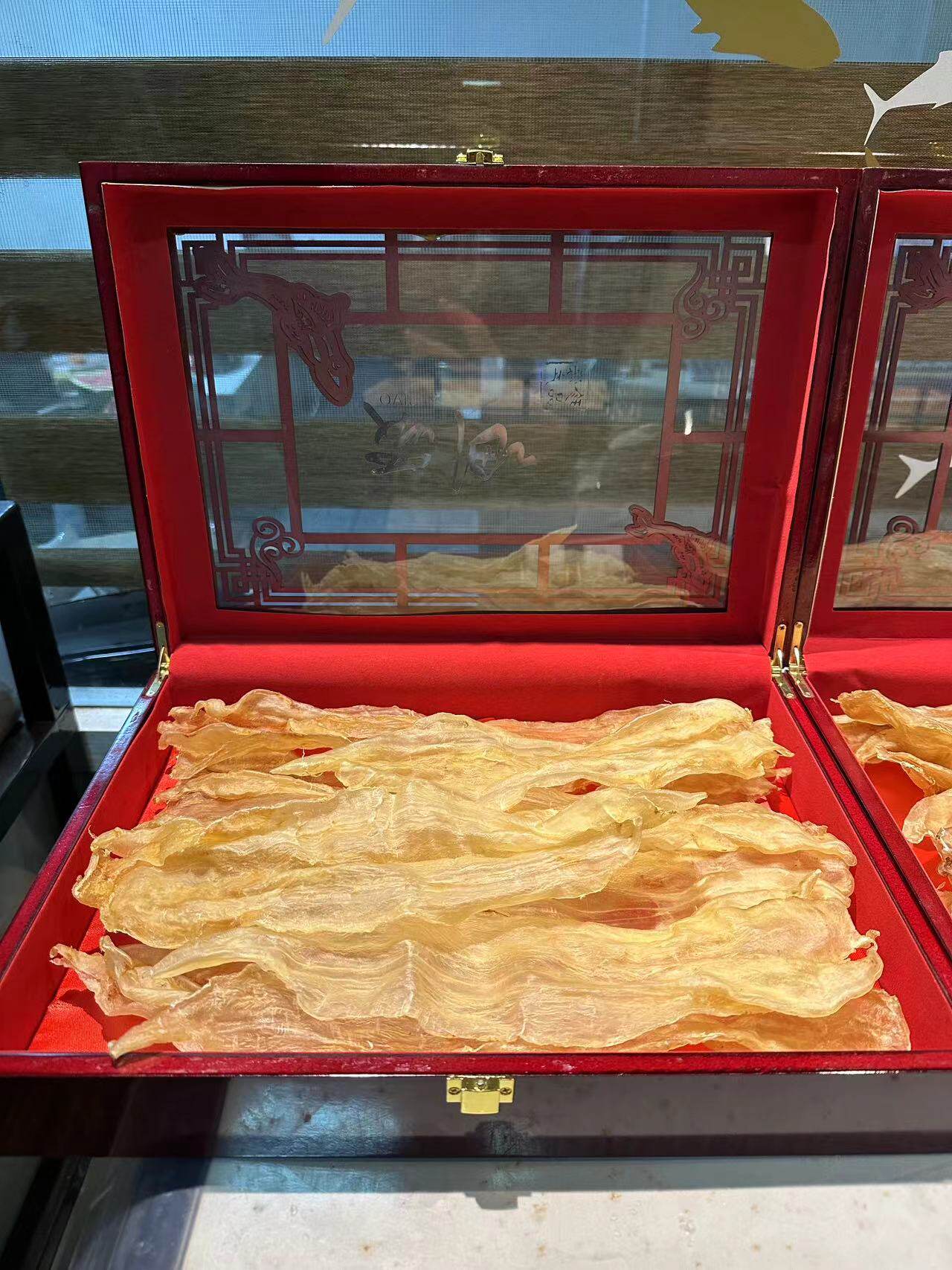 【网潮海鲜】舟山干货花胶 米鱼胶鮸鱼胶 鱼肚米鱼鳔花胶250g礼盒