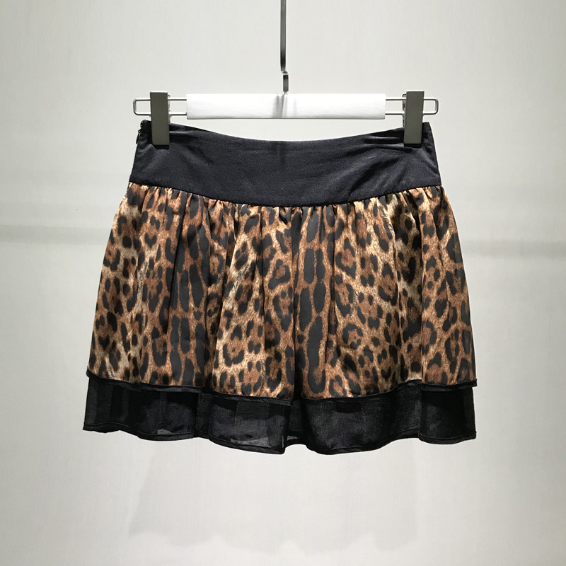 YZ幻听品牌女装折扣专柜2019夏季新款百搭豹纹休闲半身裙|msdalam kategori Butik wanita / wanita, skirt - dari Buy2taobao.com untuk memberikan perkhidmatan ejen Taobao profesional membeli