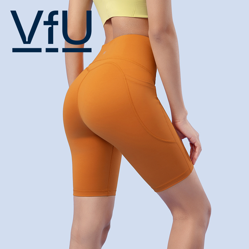 【好物体验专属】VfU星晴五分骑行裤女高腰提臀紧身运动健身短裤