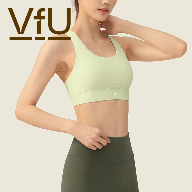 VfU呼吸杯经典版 高强度运动内衣防震跑步大胸健身背心一体式套装