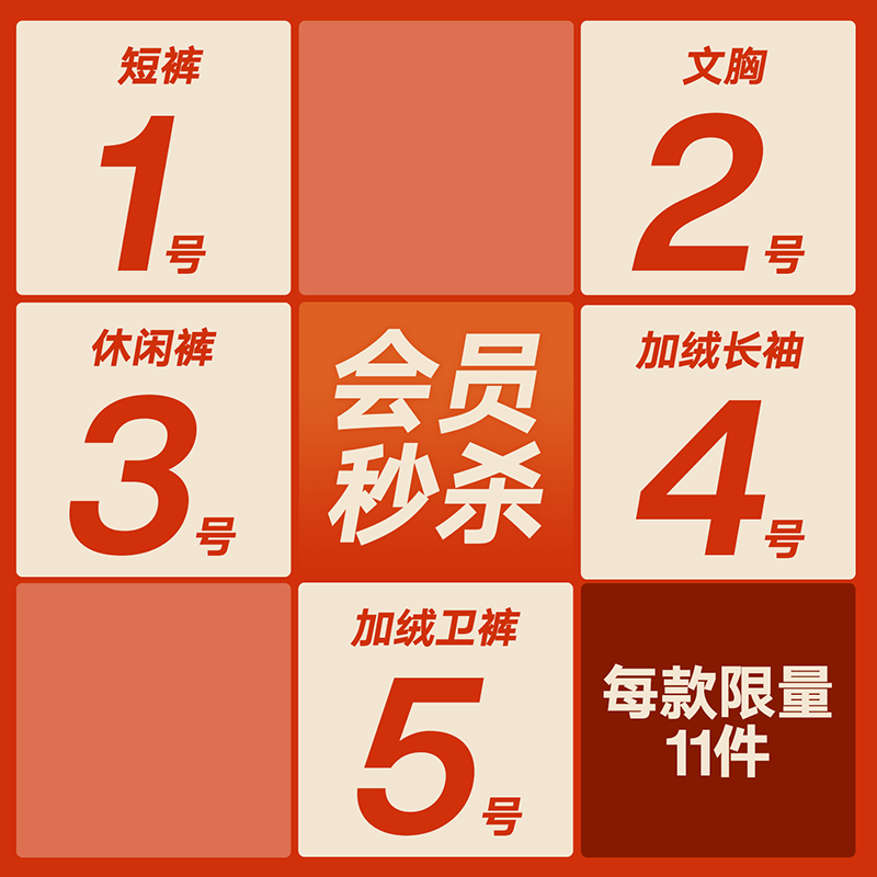 双11会员专属秒杀,每个id限购1件,多拍不发货