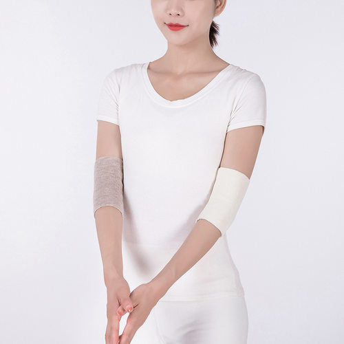 加绒加厚护肘男女秋冬羊毛线防寒保暖透气关节防寒护手腕带护胳膊