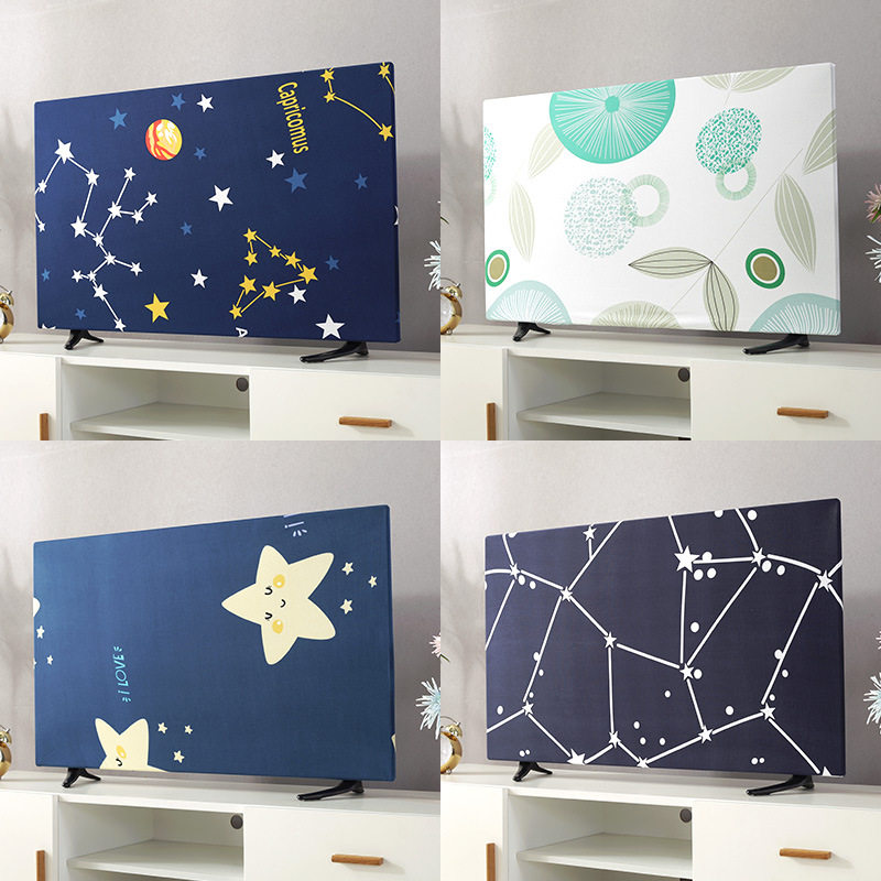 电视机罩防尘罩家居盖巾43寸55寸50寸65寸家用挂式液晶电视套盖布,居家布艺,净化器罩,淘宝优惠券,粉丝福利购,淘宝优惠卷