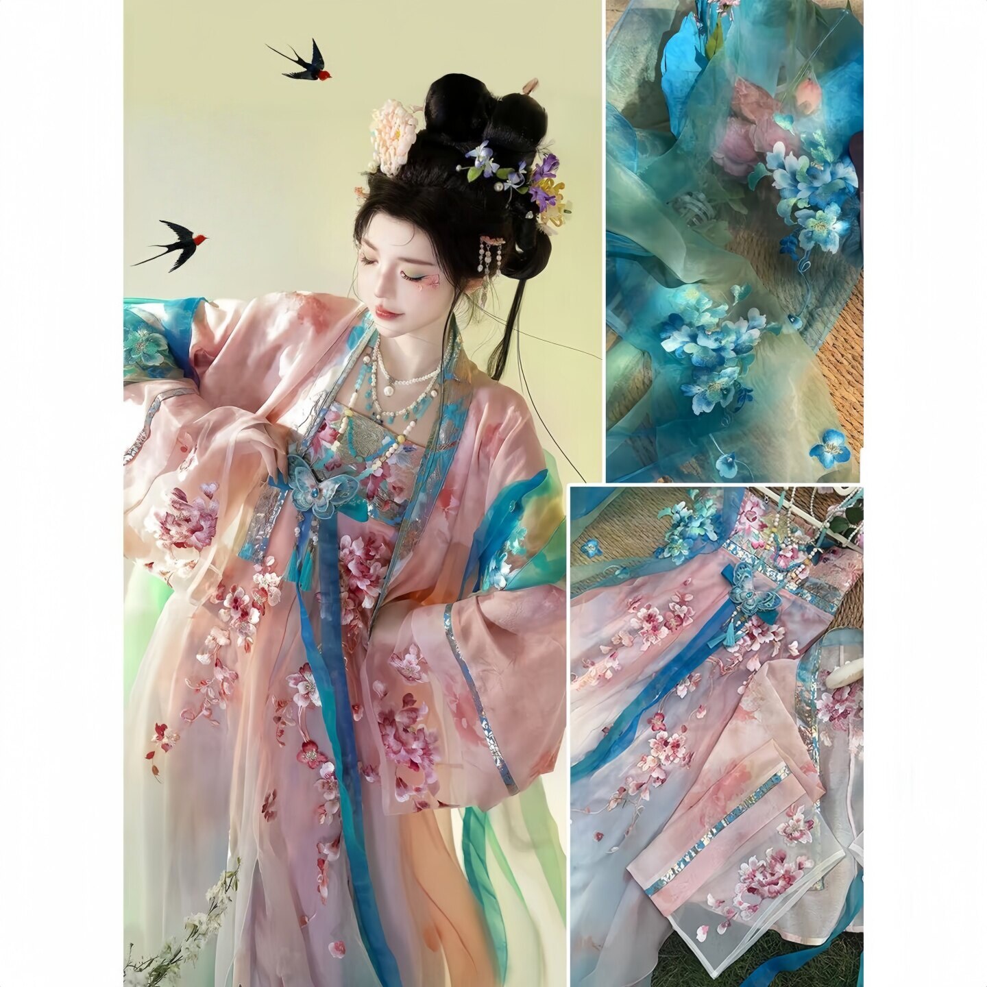 夏季新品汉服女唐制风
