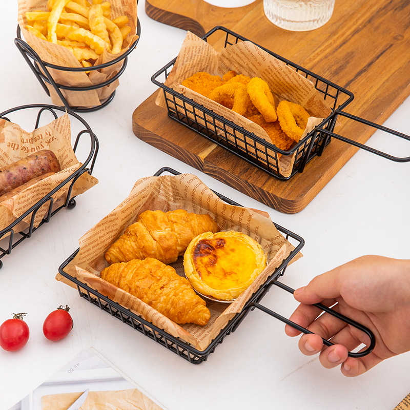 美式薯条筐炸物篮商用家用