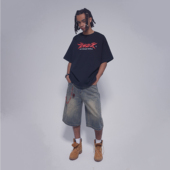 2024版 圆领美式 经典 T恤 复古潮流街头嘻哈 logo印花短袖 2727WORLD