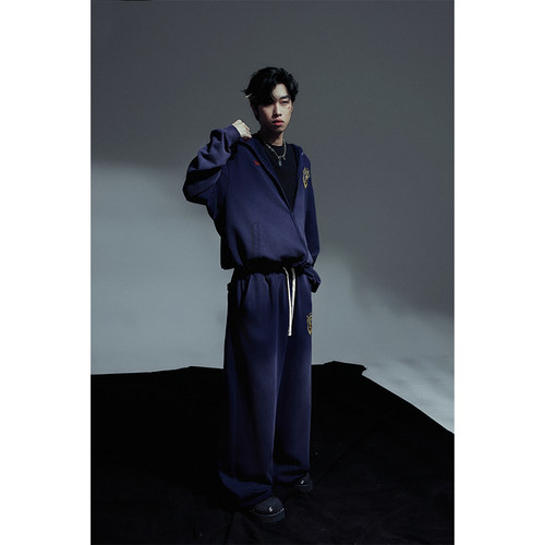 2727WORLD水洗拉链卫衣