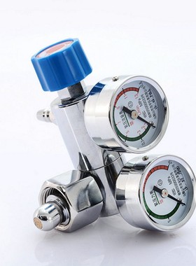 医yong氧气瓶双表阀门氧压力表减压阀压力流量表10L15L20L40L升阀